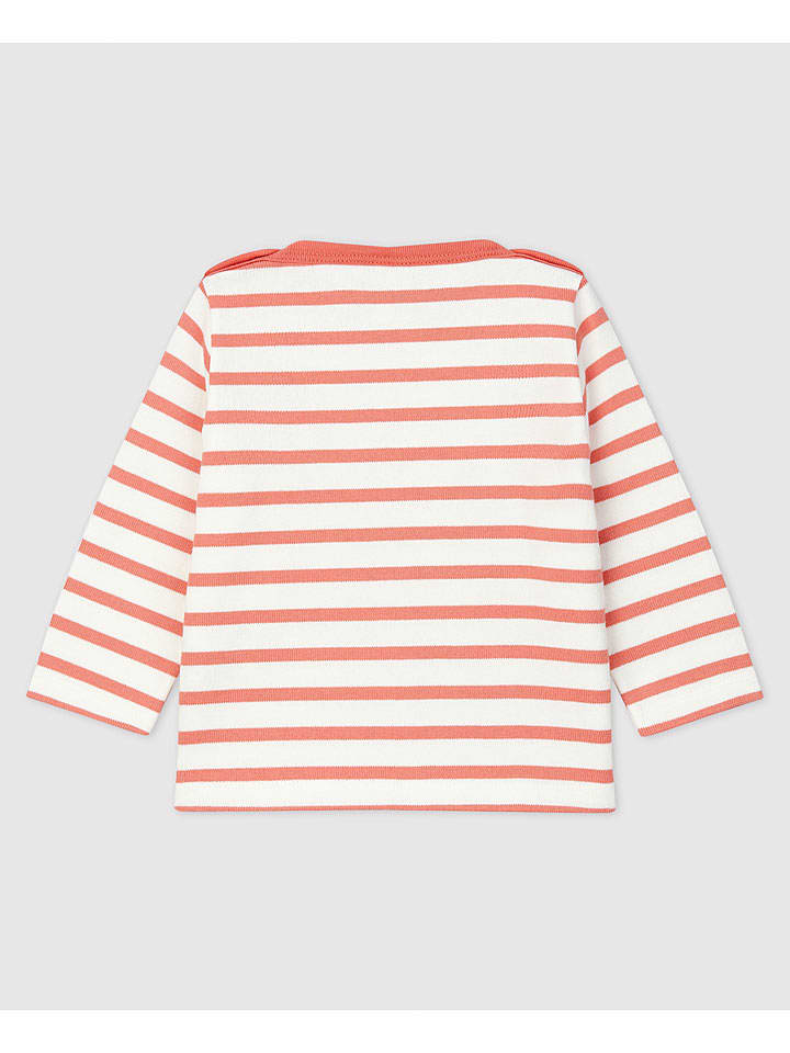 PETIT BATEAU Longsleeve in Weiß günstig kaufen