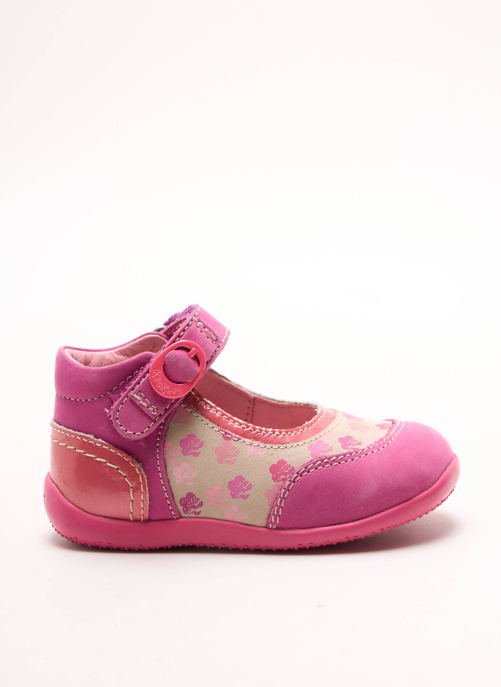 Kickers Ballerines Fille couleur rose