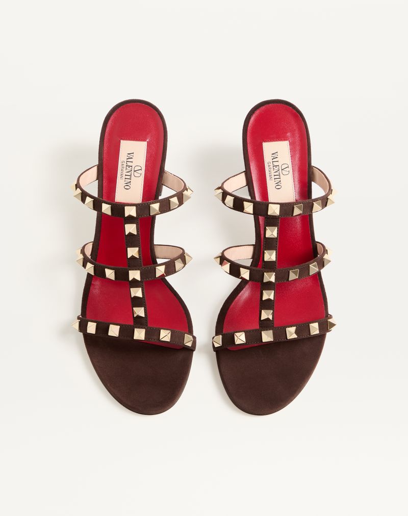 60 mm ruskinds-Rockstud-slidesandal