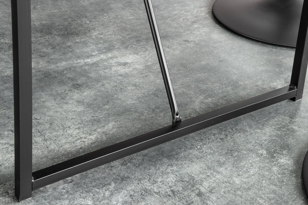 riess-ambiente Bartisch SLIM LINE 120cm natur / schwarz (Einzelartikel, 1-St), Küche · Metall · eckig · Modern Design · Industrial