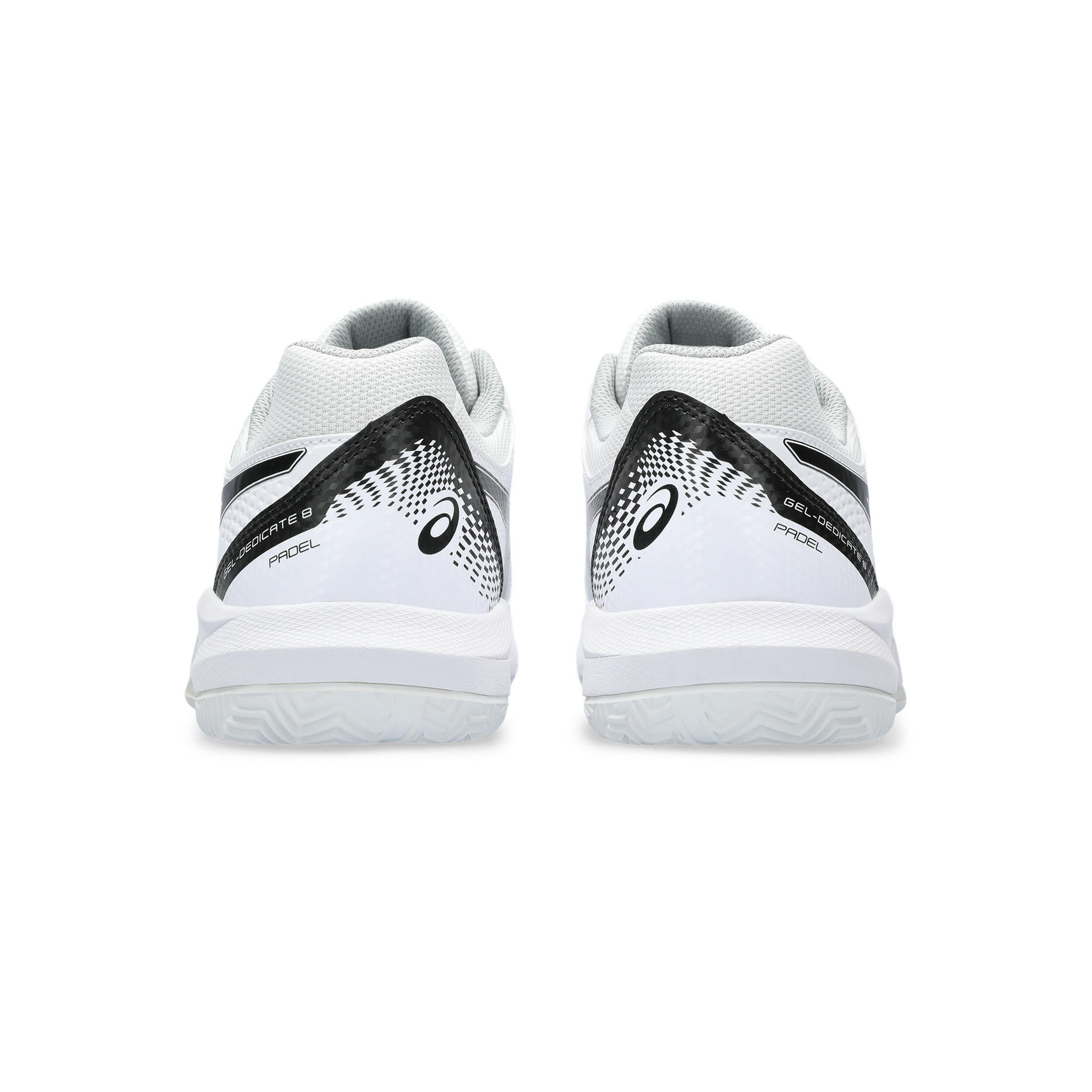 Gel-Dedicate 8 Padelschuh Herren - Weiß, Schwarz