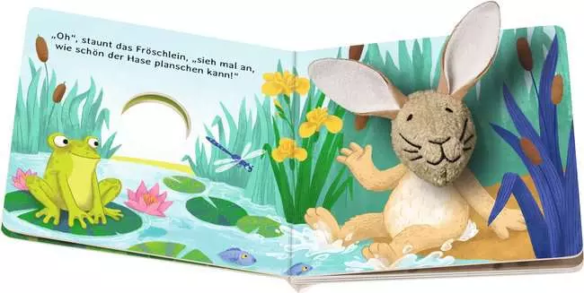Mein liebstes Fingerpuppenbuch: Hallo, kleiner Hase!
