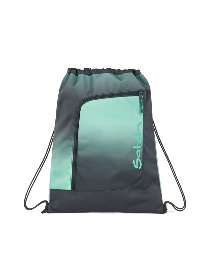 Satch Sportbeutel Gradient Mint in Grau/Blau günstig kaufen onesize