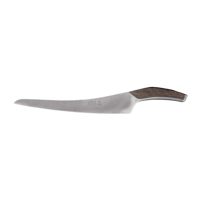 Gude Synchros mit Eichenholzgriff, 26 cm Tranchiermesser.