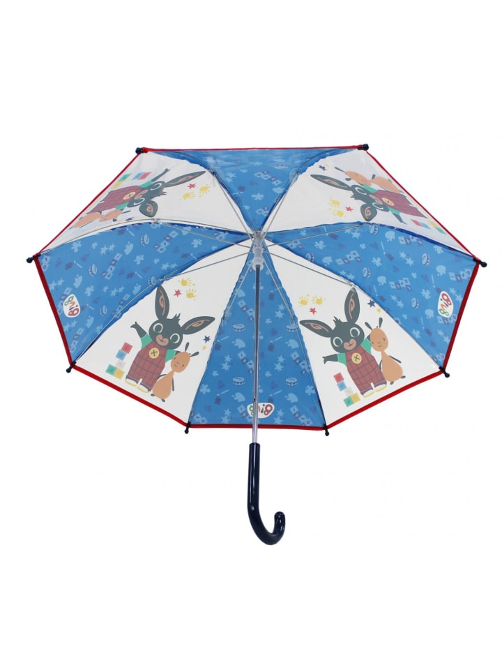 COFI 1453 Bing Stockregenschirm 73 cm Durchmesser, Ideal für Kinder in Blau günstig kaufen onesize
