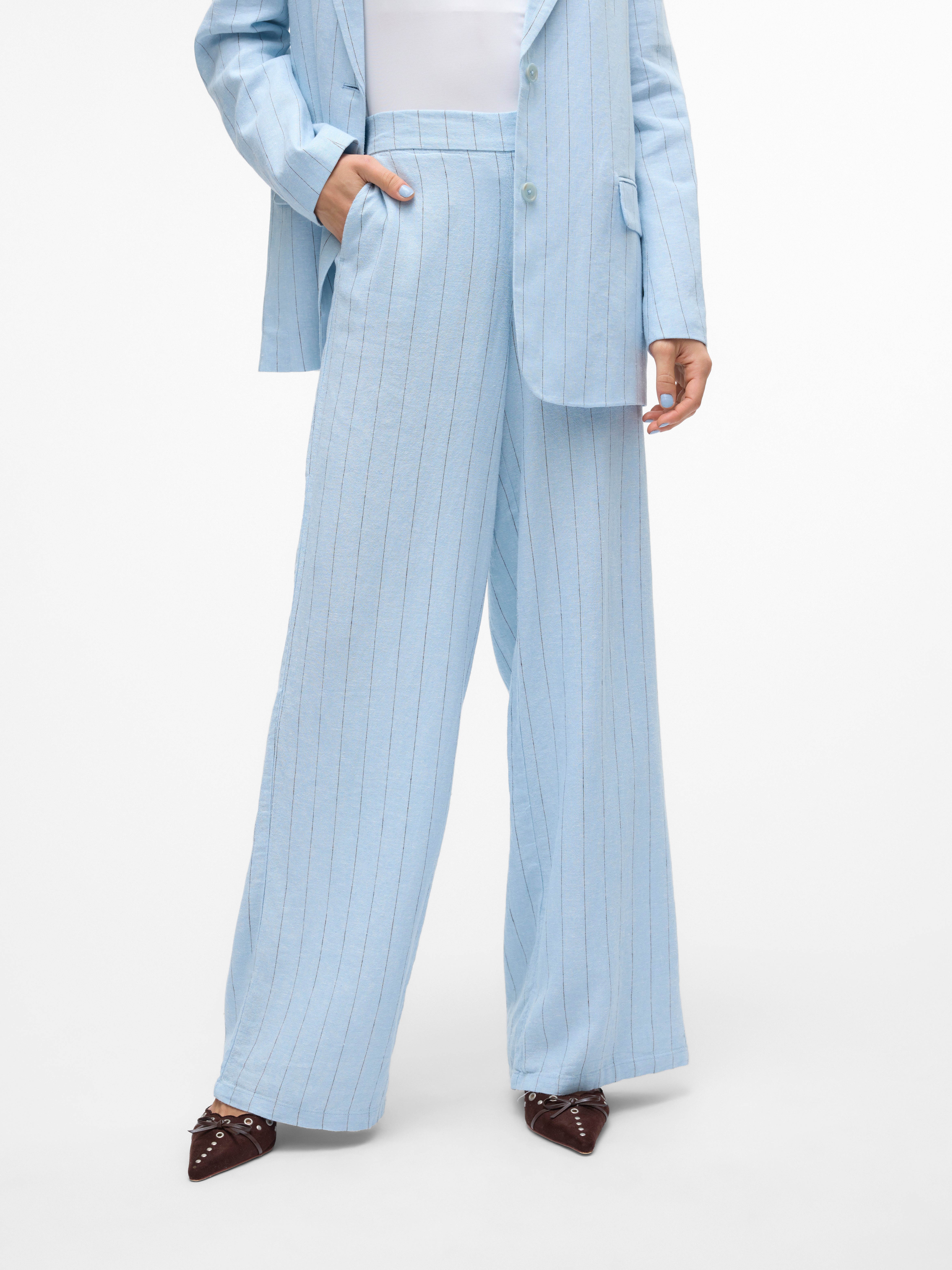 VMMINDY Mittlere Taille Hose