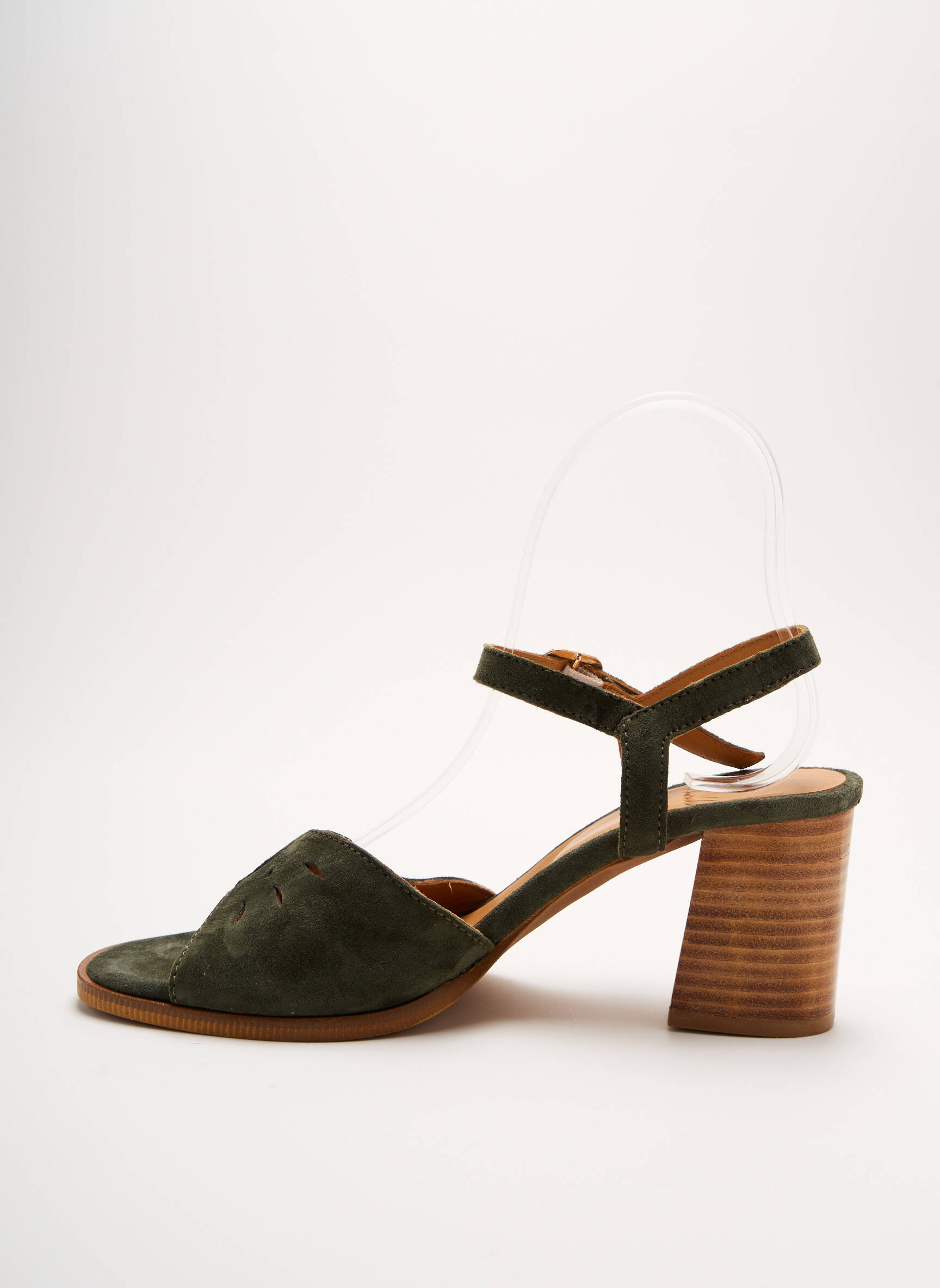 Aliwell Sandales Nu Pieds Femme couleur vert