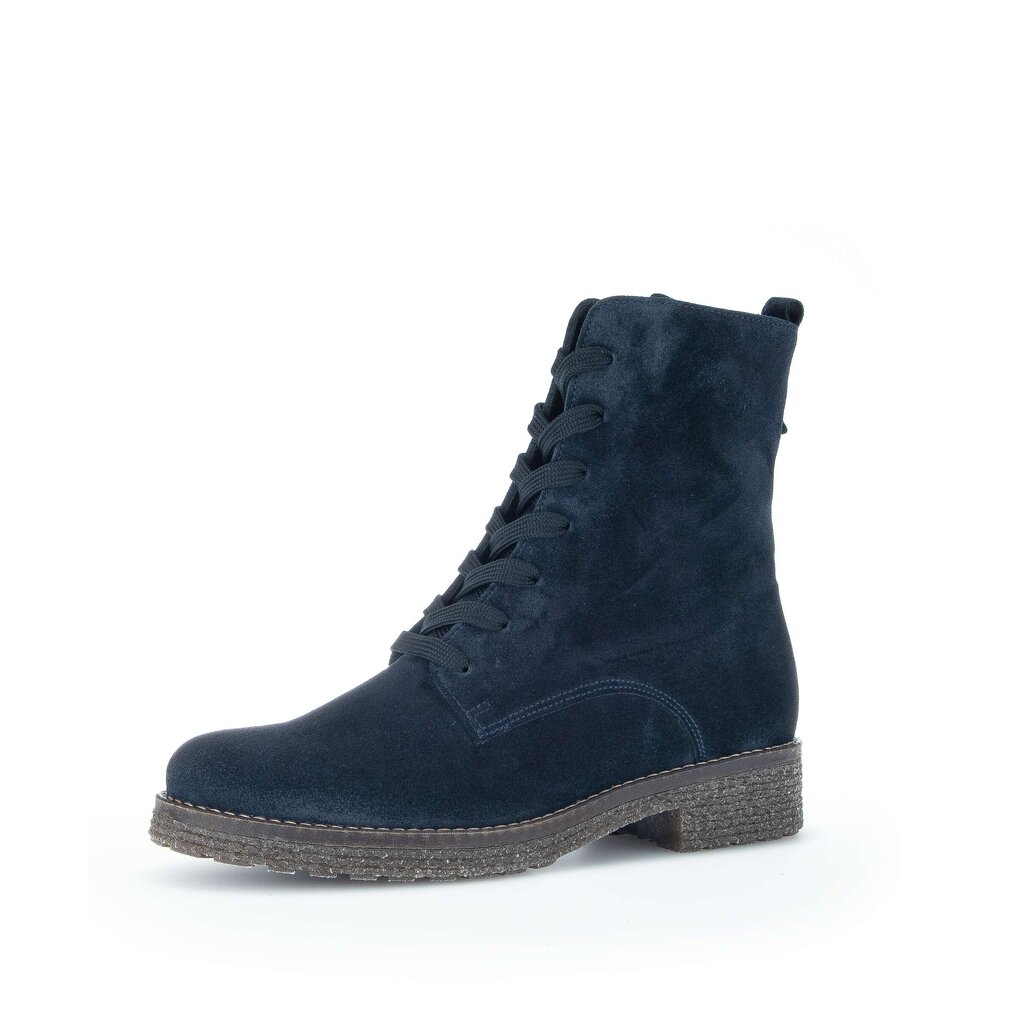 Gabor comfort Schnürstiefelette blau