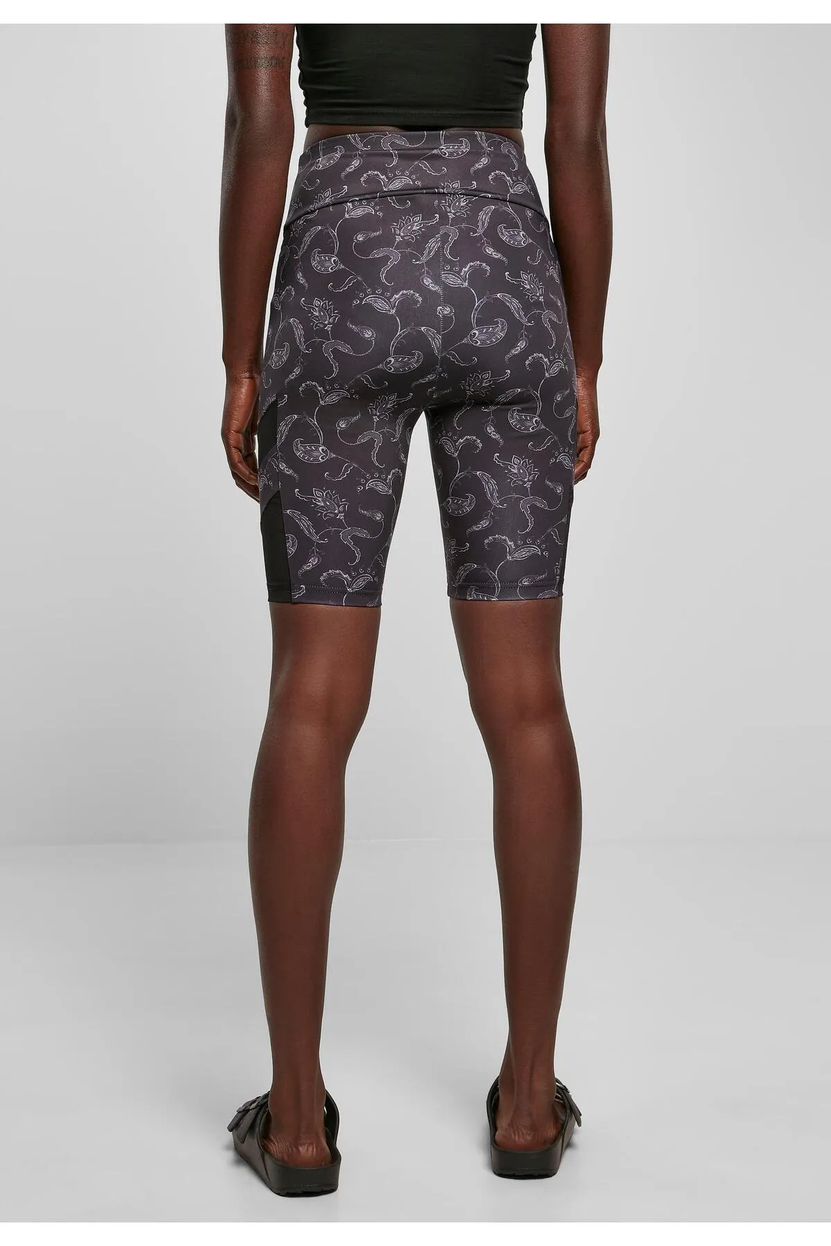 Urban Classics  Kurze Sporthose - Schwarz - Hoher Bund
