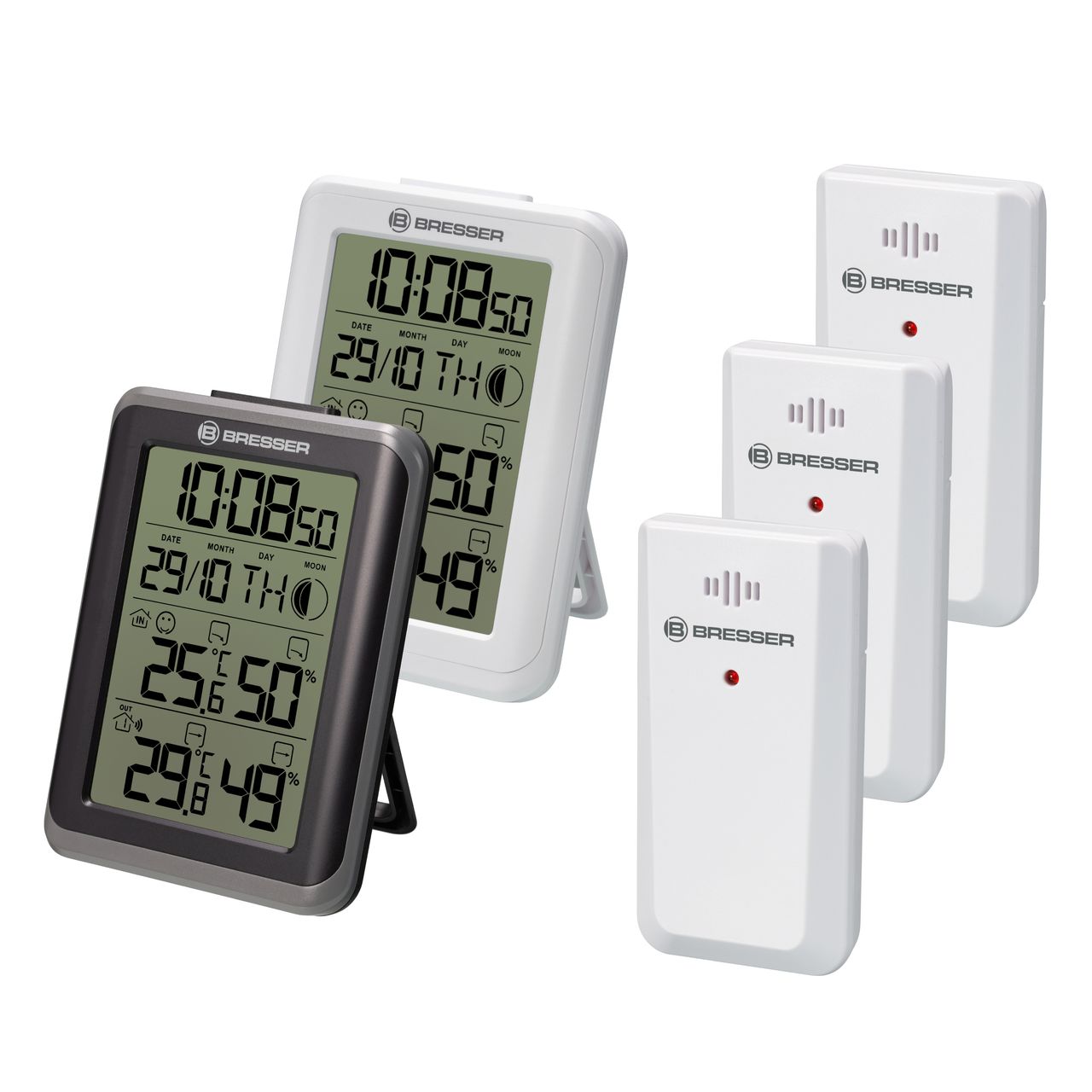 Bresser ClimaTemp IO Funkthermometer Jumbo Set
