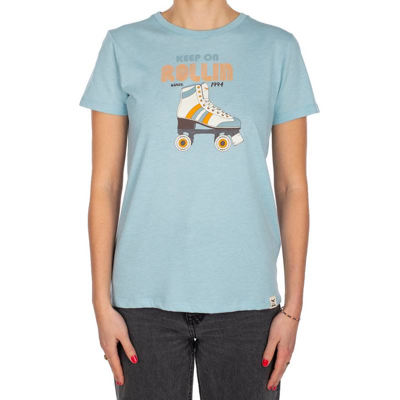 iriedaily Keep Rollin T-Shirt Damen