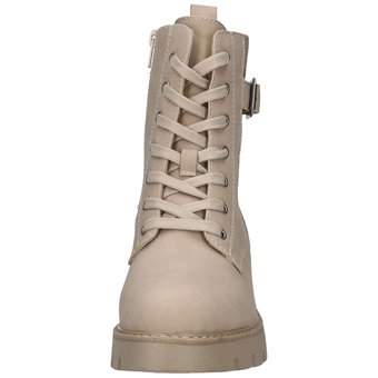 Via della Rosa Schnür Boots in beige
