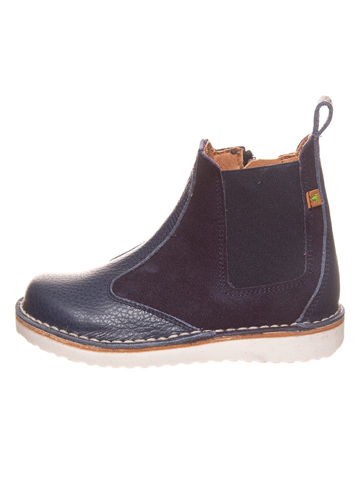 El Naturalista Leder-Chelsea-Boots in Dunkelblau günstig kaufen