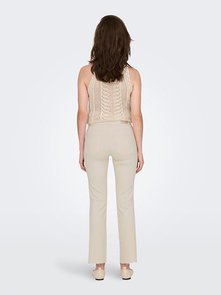 ONLY Jeans - Flared fit - in Beige günstig kaufen