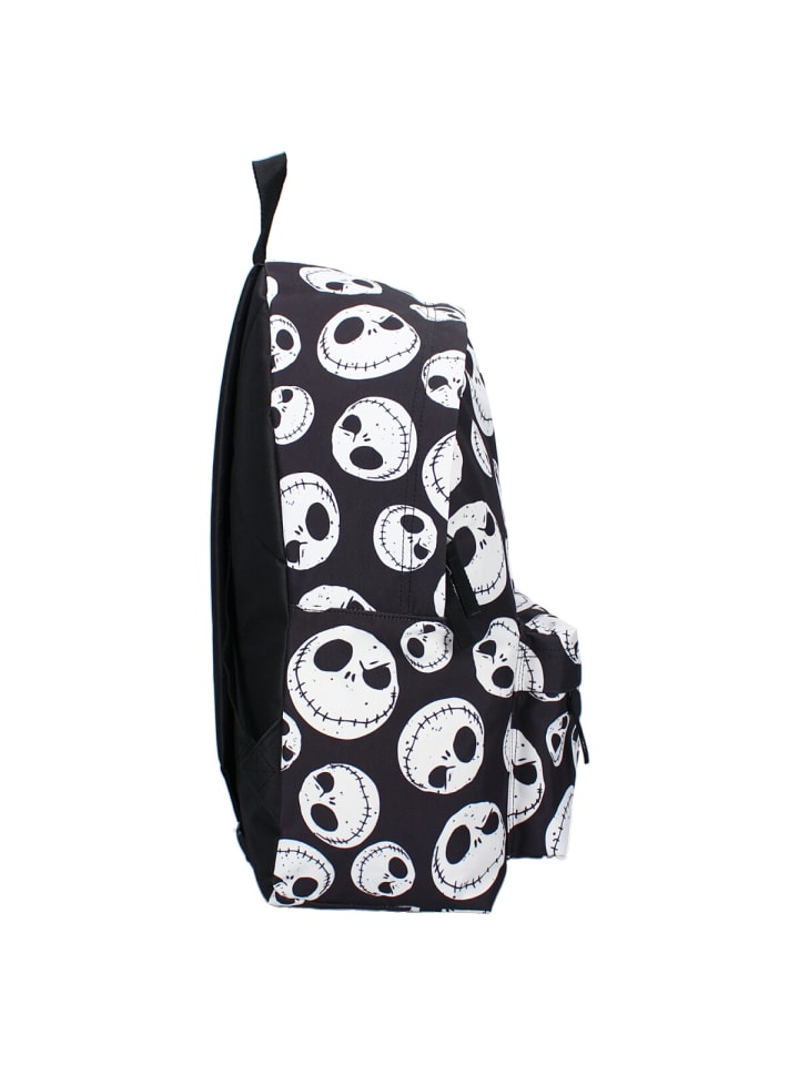 COFI 1453 The Nightmare Before Christmas Rucksack Scream King Kollektion Tasche in Schwarz günstig kaufen 43 cm