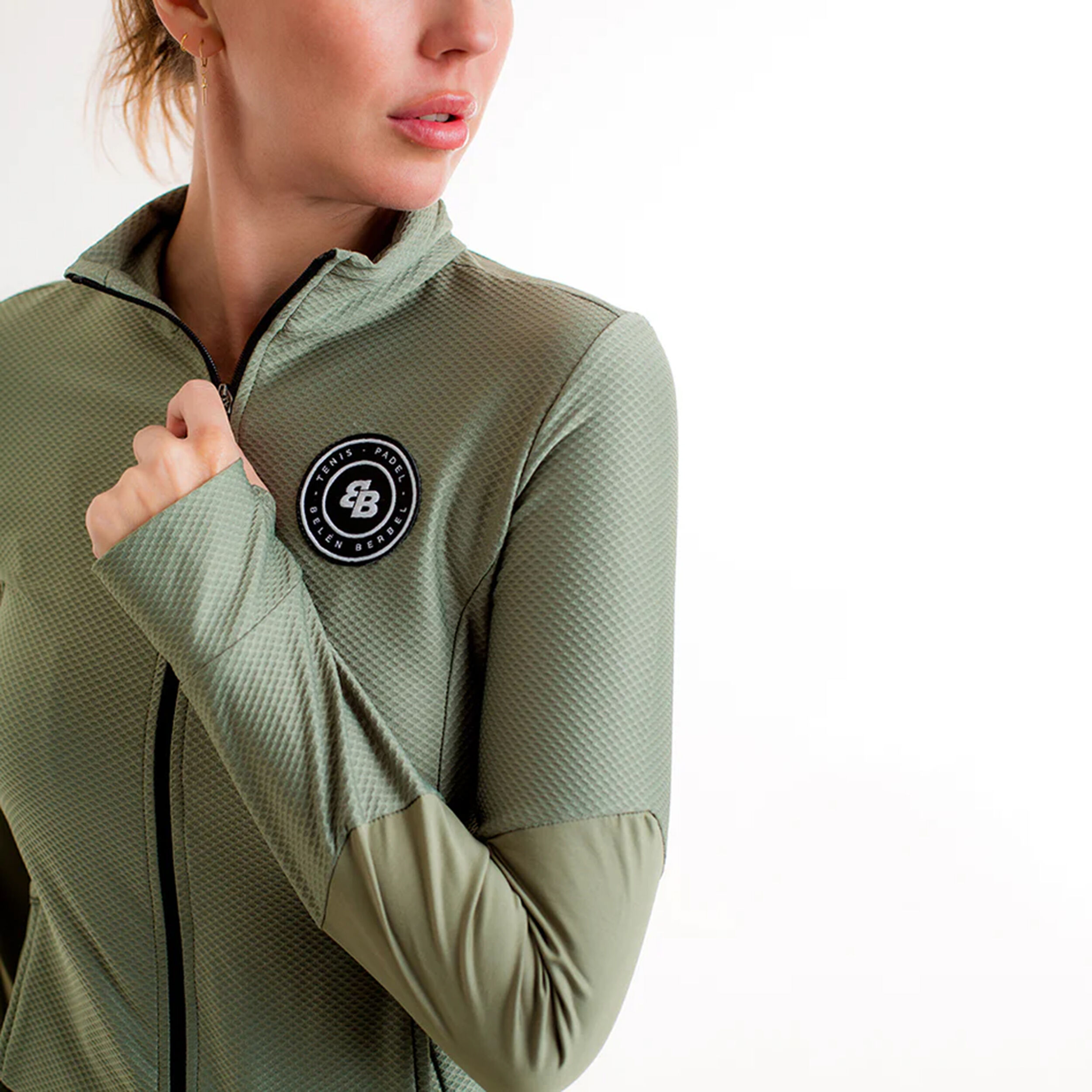 Texture Trainingsjacke Damen - Oliv