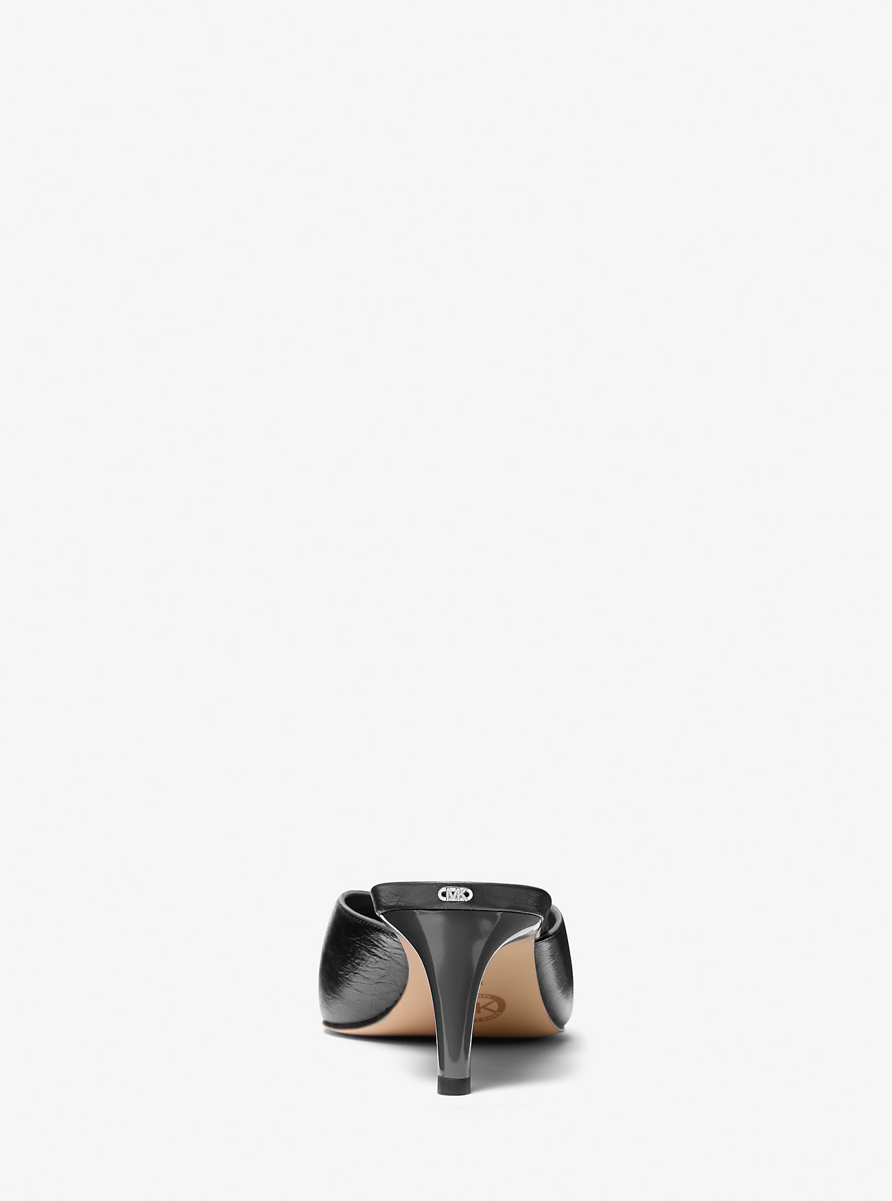 Mule in pelle Kasia - NERO
