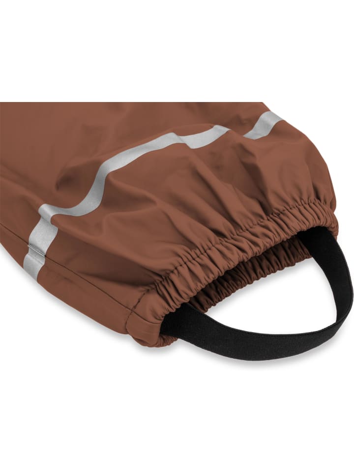 Normani Outdoor Sports Kinder Regenhose York in Braun günstig kaufen