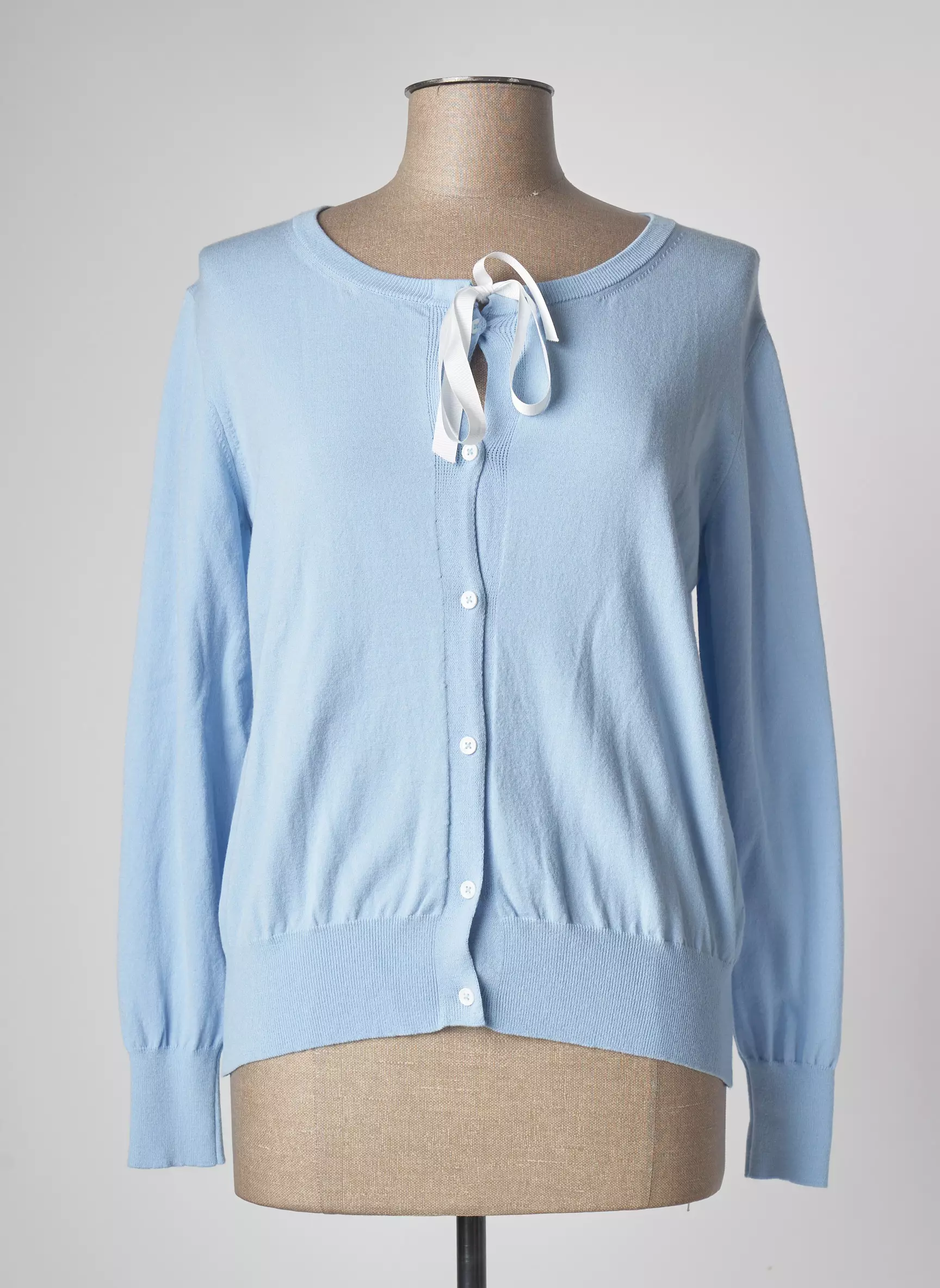 Maria Bellentani Cardigans Femme couleur bleu