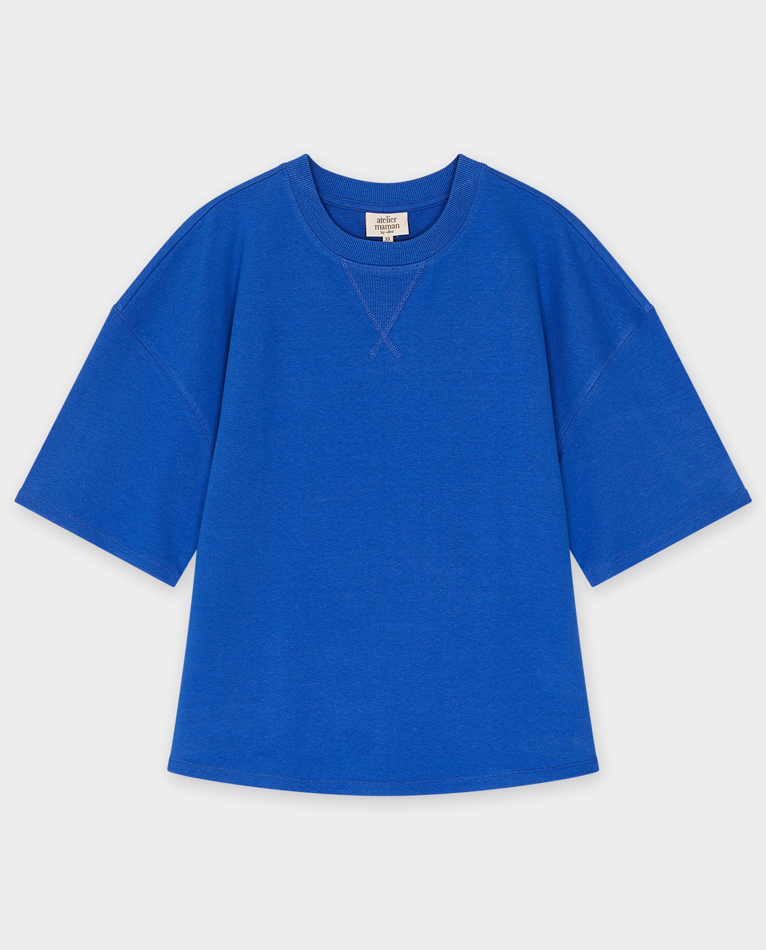 Atelier Maman Blue kismama póló kék