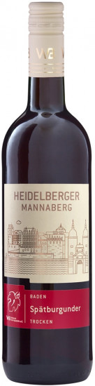 2022 Spätburgunder Heidelberger Mannaberg trocken - Winzer von Baden