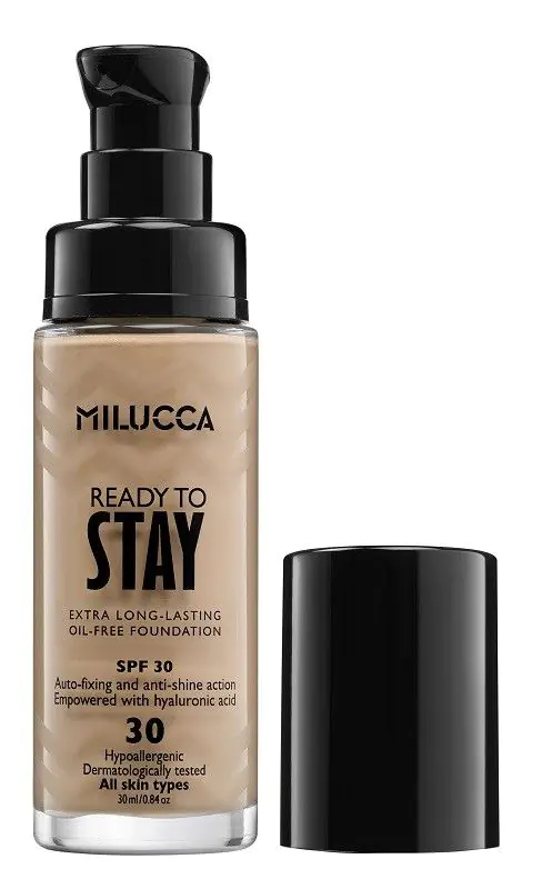 „Milucca Ready To Stay“ veido makiažo pagrindas, 30 vnt.