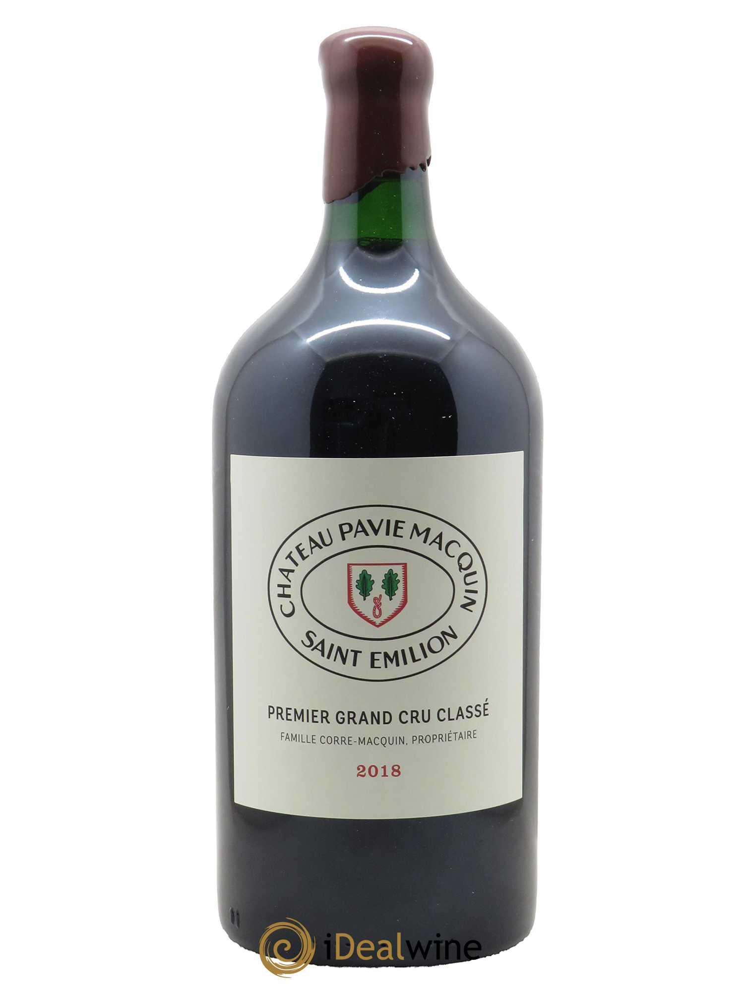 Château Pavie Macquin 1er Grand Cru Classé B  2018 - Lot de 1 Double-magnum