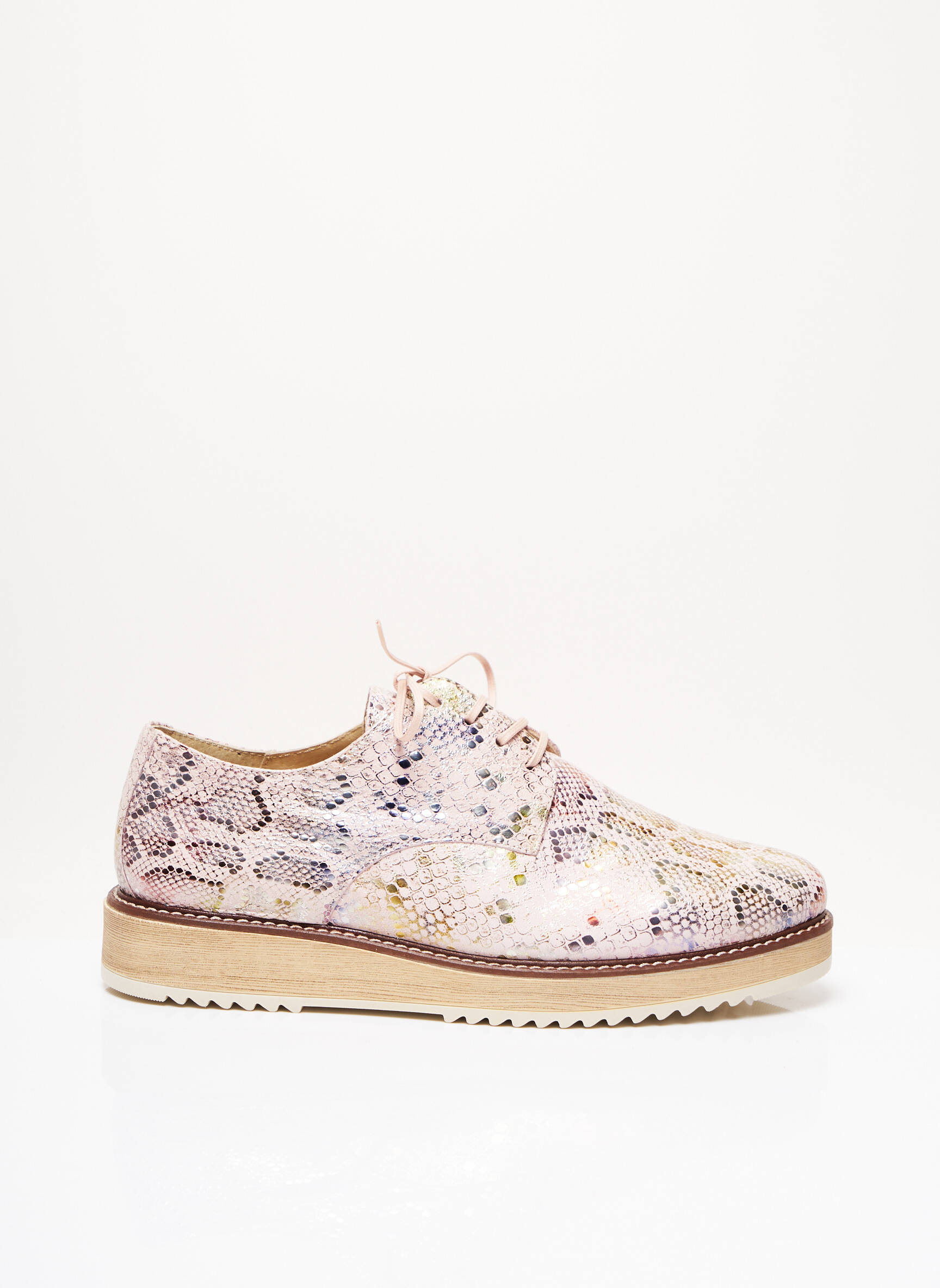 Folie S Derby Femme couleur rose