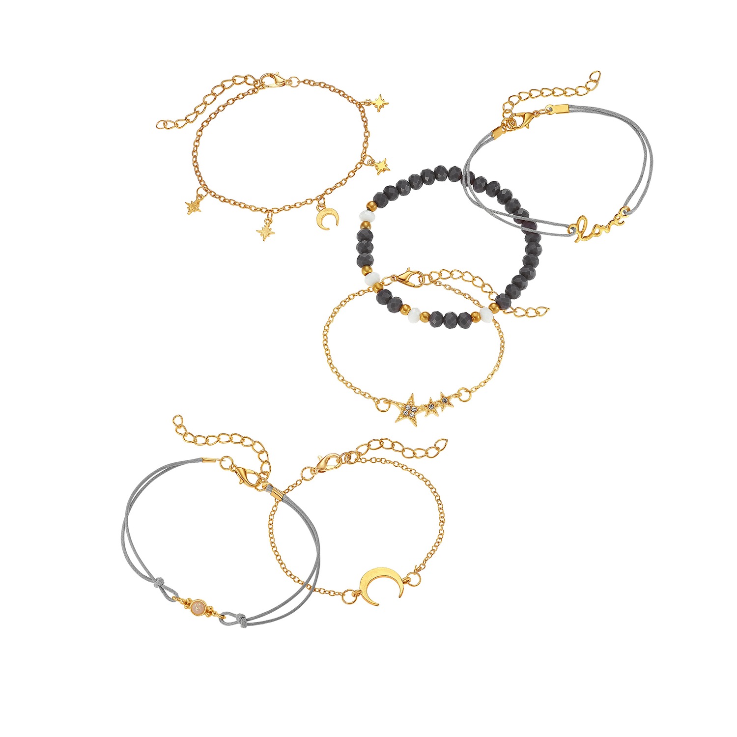Bracciale Heideman Multi colore oro