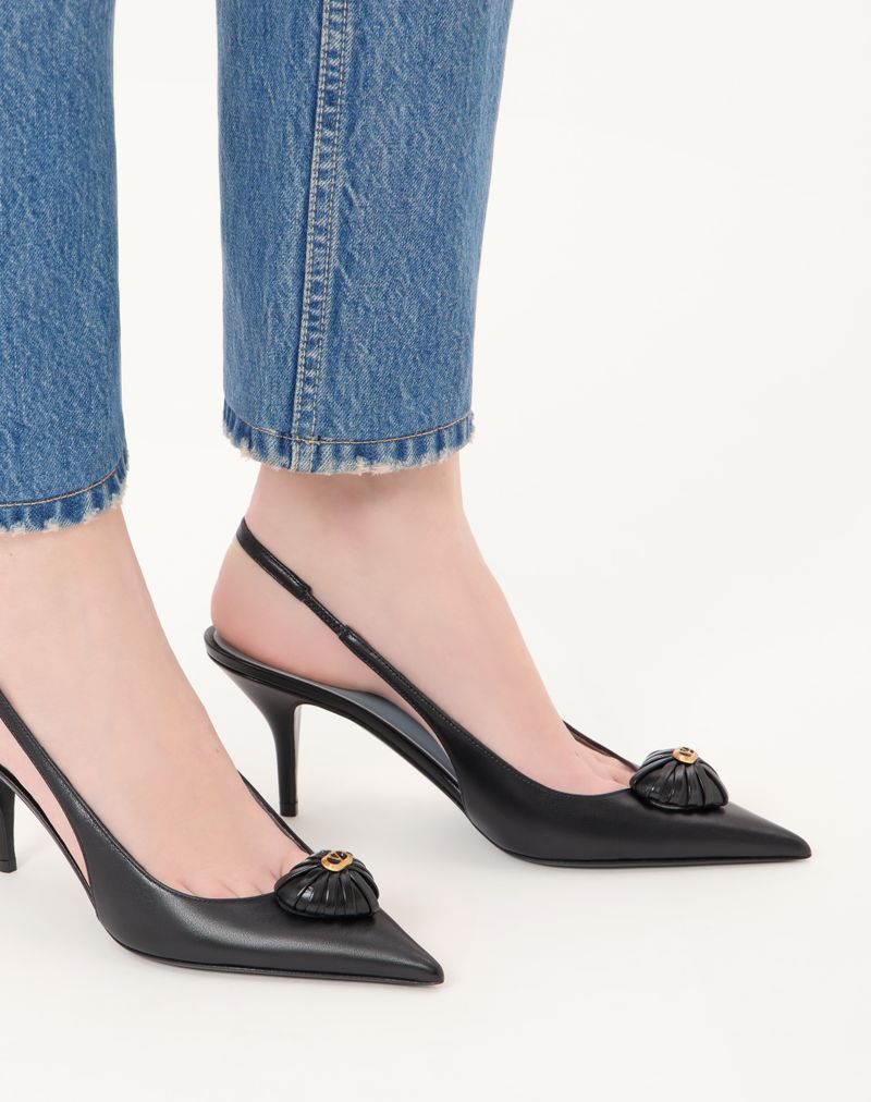 Coeur Royal Slingback Décolleté I Gedeskind 75mm