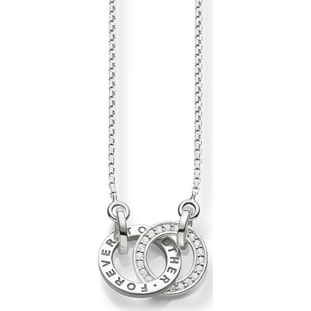 Thomas Sabo Chaînette 925 Argent collier