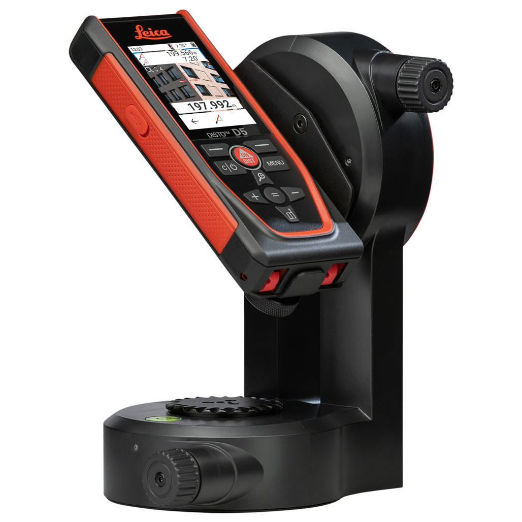 Leica 950879 Disto D5 SET Laseravståndsmätare med Bluetooth för inomhus- och utomhusbruk + stativ i Metabox 165L