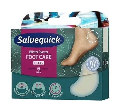Salvequick нега стопала, фластери за стопала средње величине