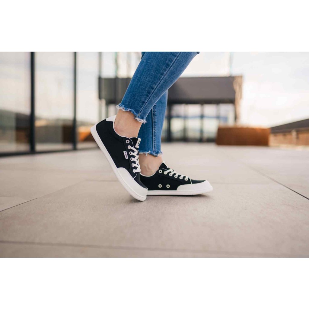 Be Lenka Rebound Black&White Barfußschuhe
