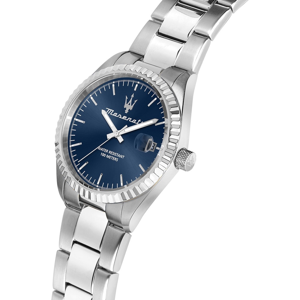 Maserati Montre pour hommes Acier inoxydable Montre
