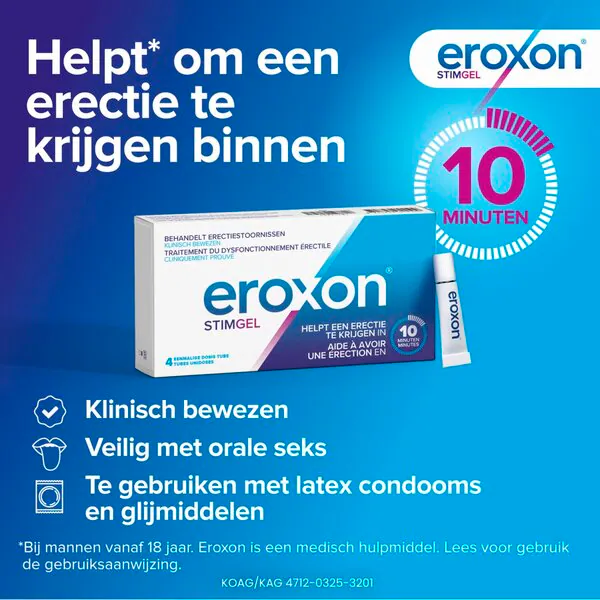 Medicinski pripomoček Eroxon Stimgel - 4 kosi