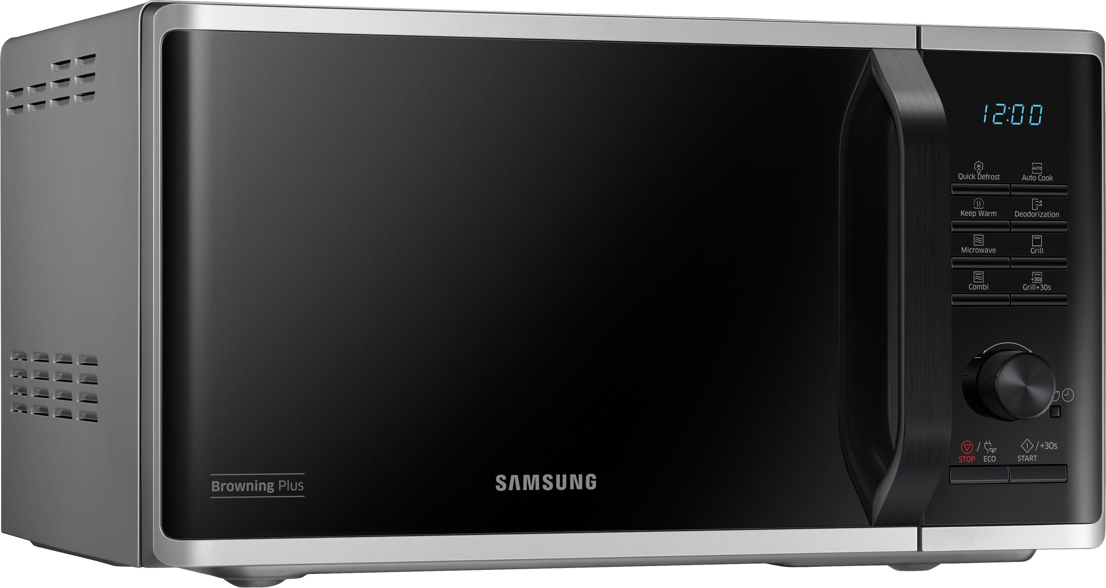 Samsung Mikrowelle MG23K3515AS/EG, Mikrowelle, 23 l