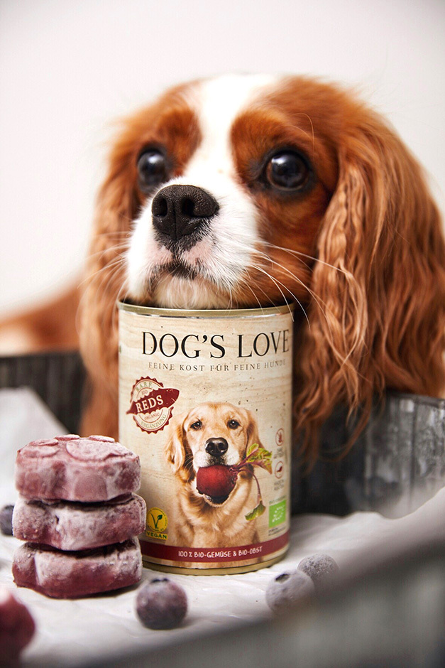 DOG'S LOVE Hundenassfutter DOG'S LOVE BIO 6x400g Obst & Gemüse