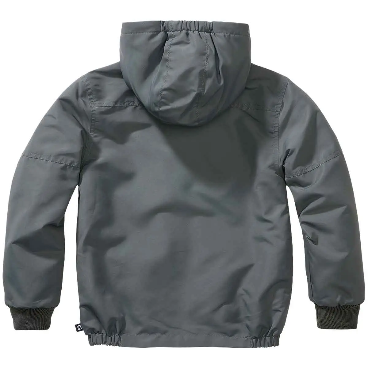 Kinder Windbreaker Frontzip anthrazit