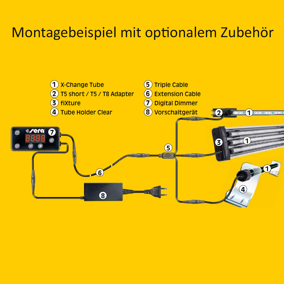 sera LED X-Change Tube cool daylight günstig kaufen