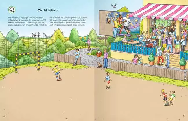 Ravensburger Wieso? Weshalb? Warum? Stickerheft: Fußball