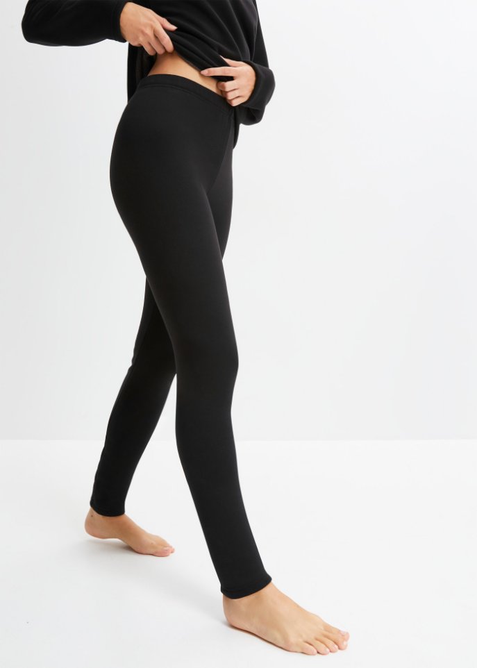 Thermo Funktionsleggings mit Kuschelfleece Futter
