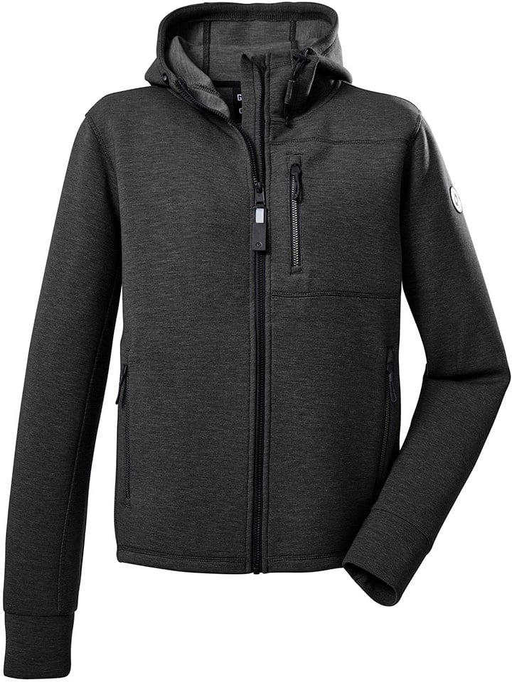 Killtec Fleecejacke in Schwarz günstig kaufen