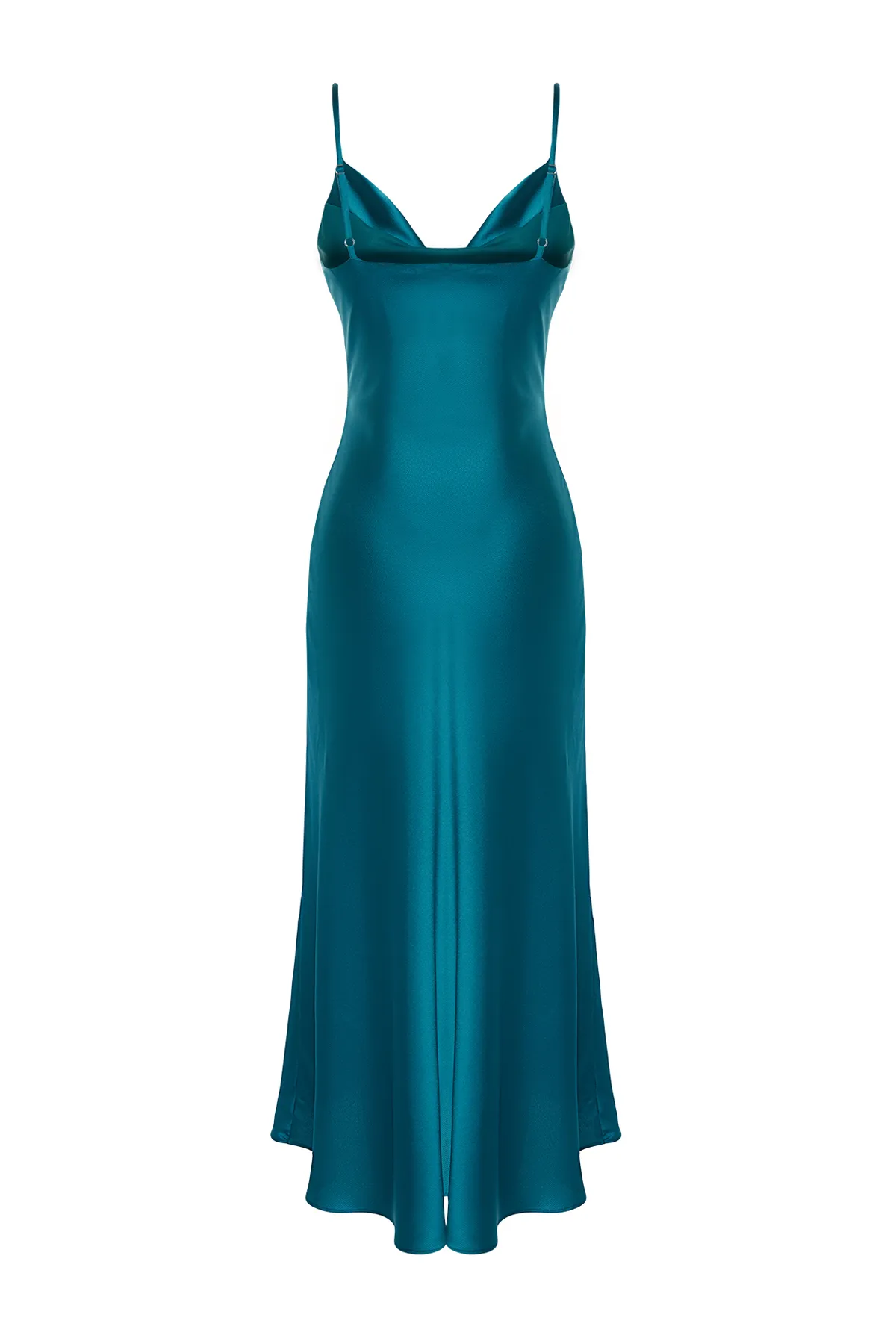 Trendyol Collection  Abendkleid aus ölgefüttertem, gewebtem Satin TPRSS19BB0058