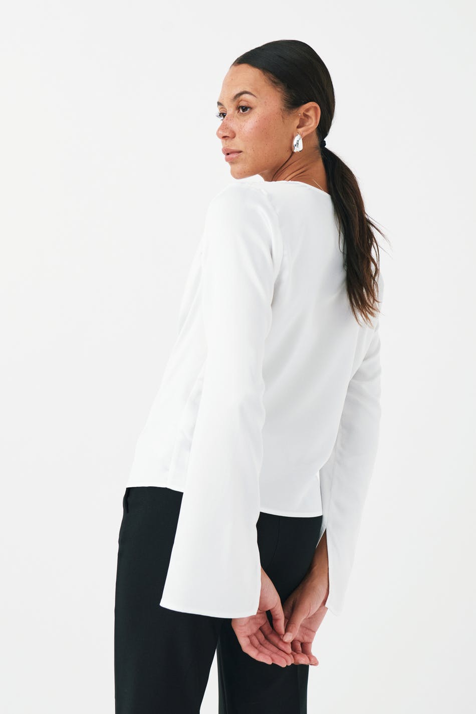 Satin blouse
