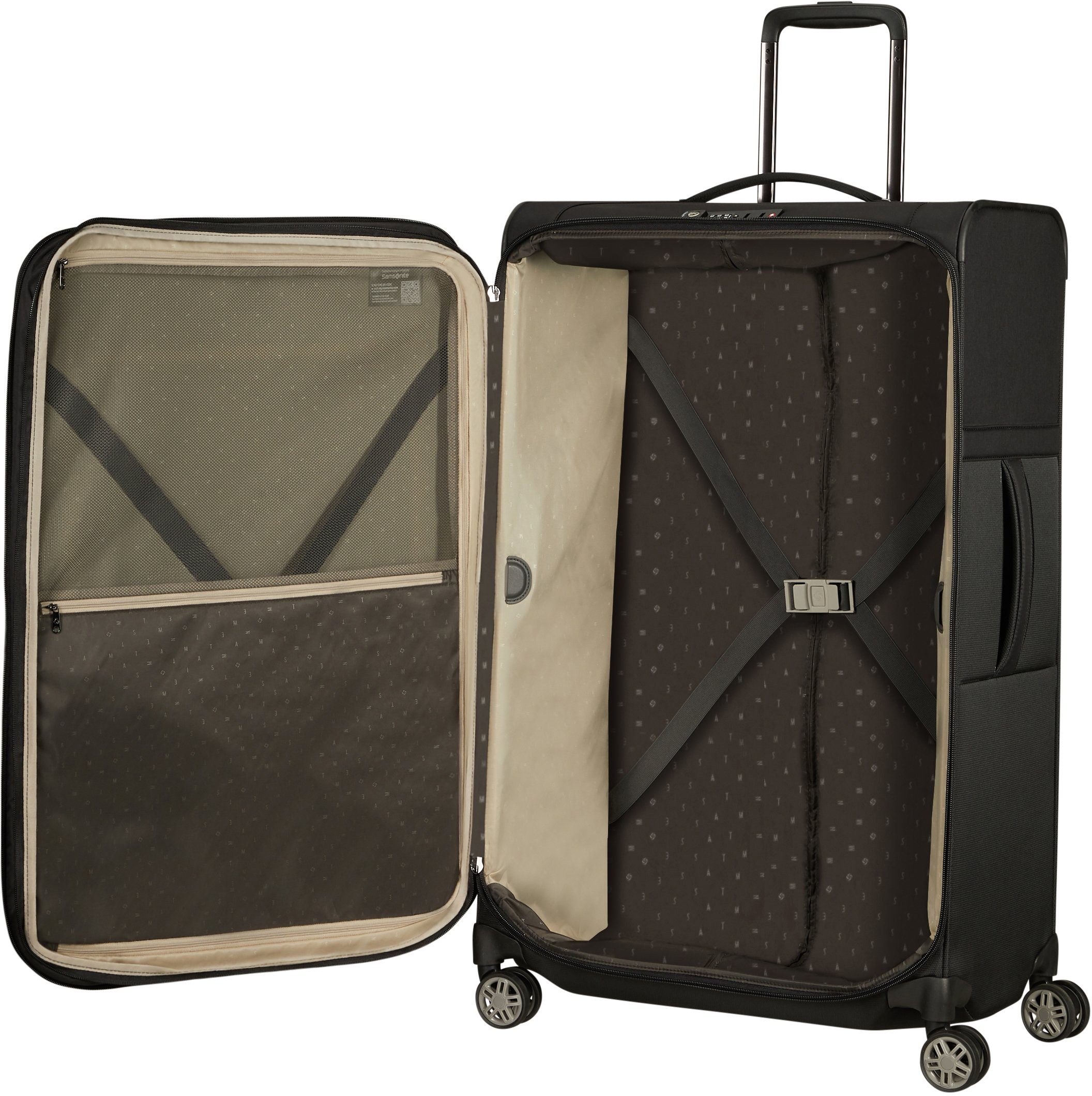 Samsonite Weichgepäck-Trolley Airea, 78 cm, 4 Rollen, mit Volumenerweiterung