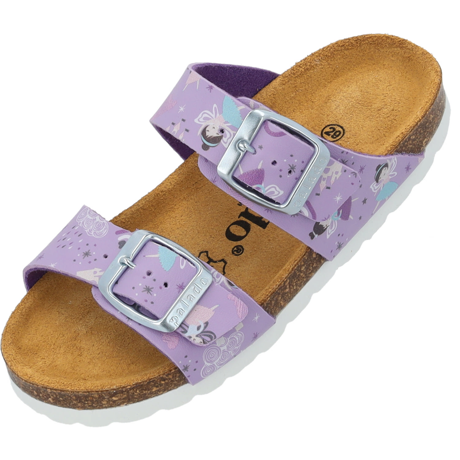 Palado Kids Samos G Print, Pantoletten, Kinder, Lila Fairy