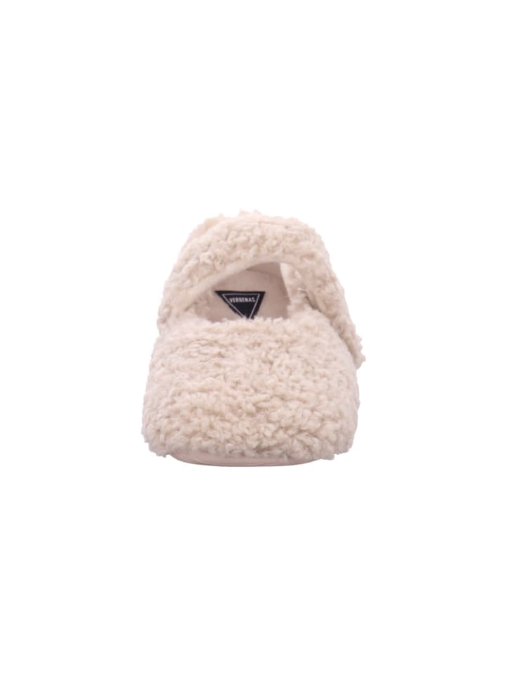 Verbenas Hausschuhe in beige günstig kaufen
