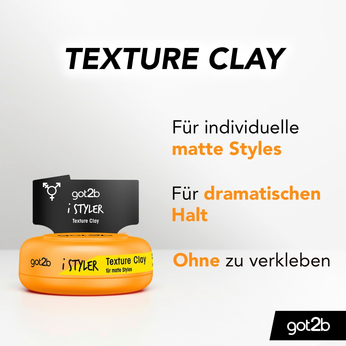 Styling Paste iStyler Texture Clay, 75 ml