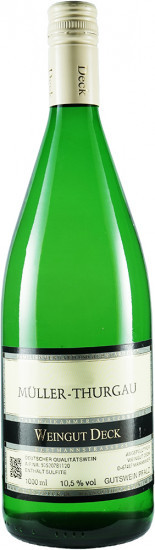2022 Müller-Thurgau lieblich 1,0 L - Weingut Deck